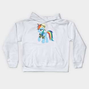 Adventurer Rainbow Dash Kids Hoodie